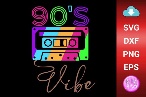 90s Vibe Svg, 90s Vintage