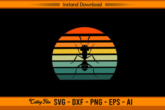 Vintage Retro Ant