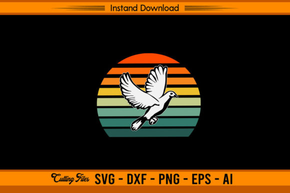Vintage Retro Pigeon